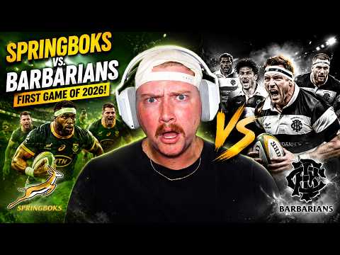 American Reacts to Barbarians v Springboks