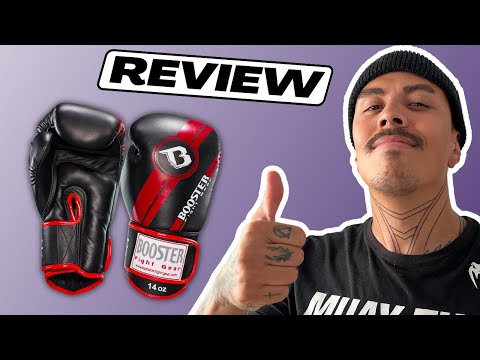 booster boxing gloves review Pro Range BGL V3 - Leather - Black Foil layer padding provides optimal protection for your hands while also sparing your training partner with every punch MMA Sparring Gloves - BFF