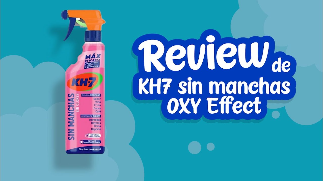 Review de KH7 sin MANCHAS y sin OLORES para prelavado de la ropa ⏩  ¿Funciona? ¿✓ - ❌? 