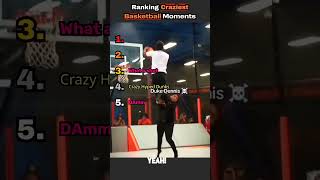 Try not to lough with craziest basketball moments #ranking #top10