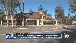 Group in Scripps Ranch forms to stop development, opposes big box stores along Carroll Canyon Road