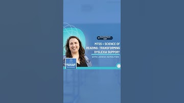 How MTSS and Science of Reading are Transforming Dyslexia #scienceofreading #mtss