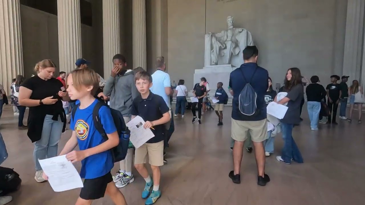 7th Grade Field Trip to the National Mall Day 2