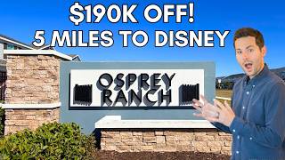 New Homes Near Disney World | Osprey Ranch | MASSIVE price reduction