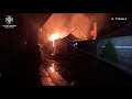 Торецьк: рятувальники ліквідували пожежу в літній кухні