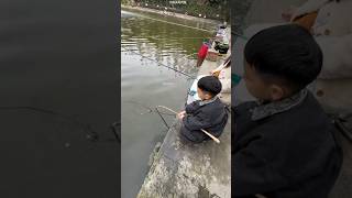 The Hot Dog Fishing Trick 🎣😱 #shorts