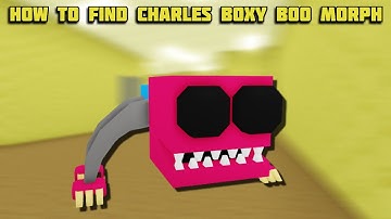 UPDATE - How To Find CHARLES BOXY BOO Morph in Find The Backrooms Morphs