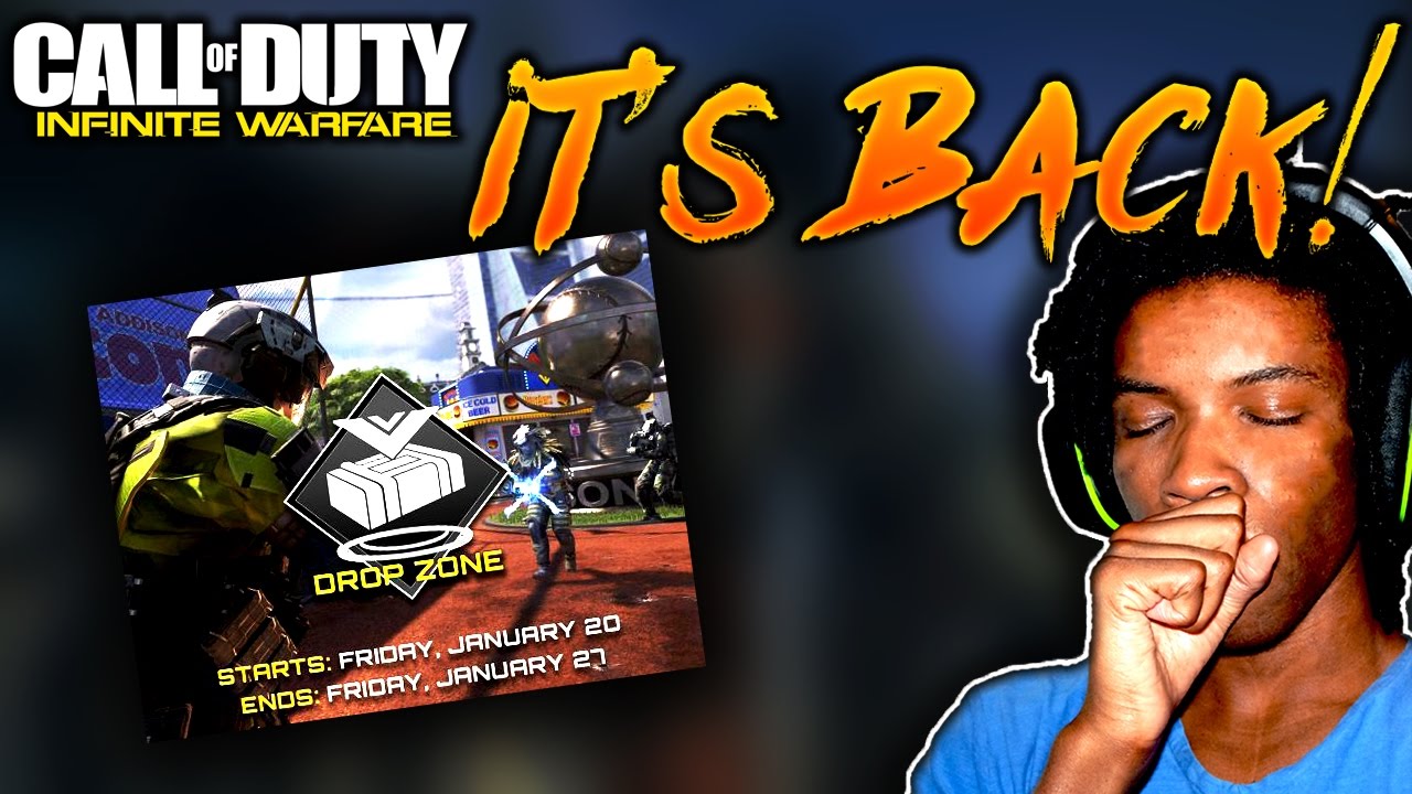 The GREATEST COD Game Mode Ever Is Back! - "DROP ZONE" LIVE GAMEPLAY!