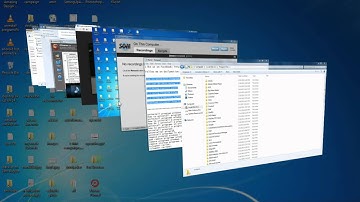 Trick to get Windows 7 Aero 3D Effects | Windows 7 Aero Effects | Windows 7 Aero Themes