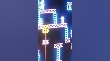 #SHORTS Donkey Kong 3rd spring board stage "how to" guide...