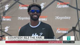 Browns QB Shedeur Sanders on What He's Improved on This Offseason - Sports4CLE, 7/20/26