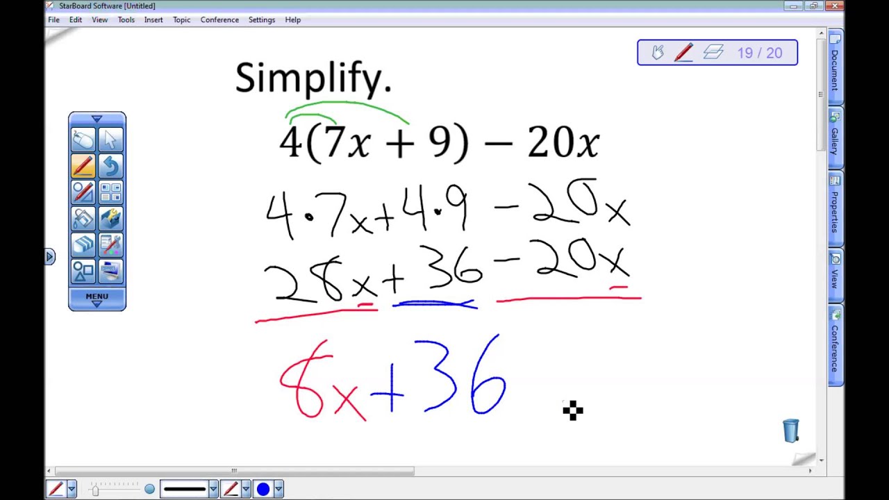 simplifying-algebraic-expressions-examples-2-youtube