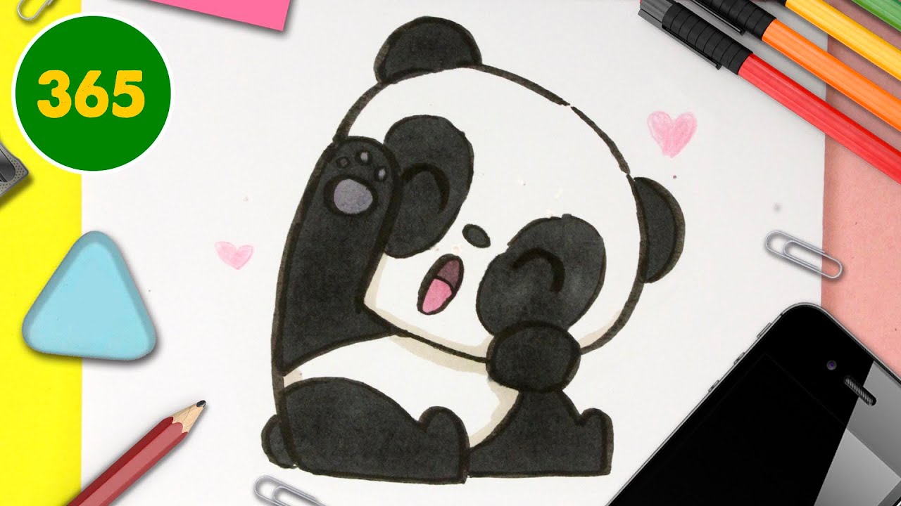 Resultado de imagem para panda kawaii  Dessin kawaii panda, 365 dessins  kawaii, Dessin kawaii