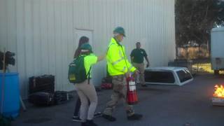 The Explorers and Adult CERT Basic Training 2017