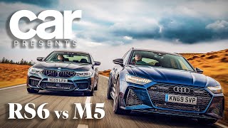 Audi RS6 vs BMW M5 Competition | Twin-Test