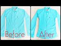 How to alter a shirt to slim fit