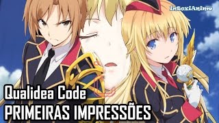 Qualidea Code - dos autores de Date a Live e Oregairu | Primeiras Impressões
