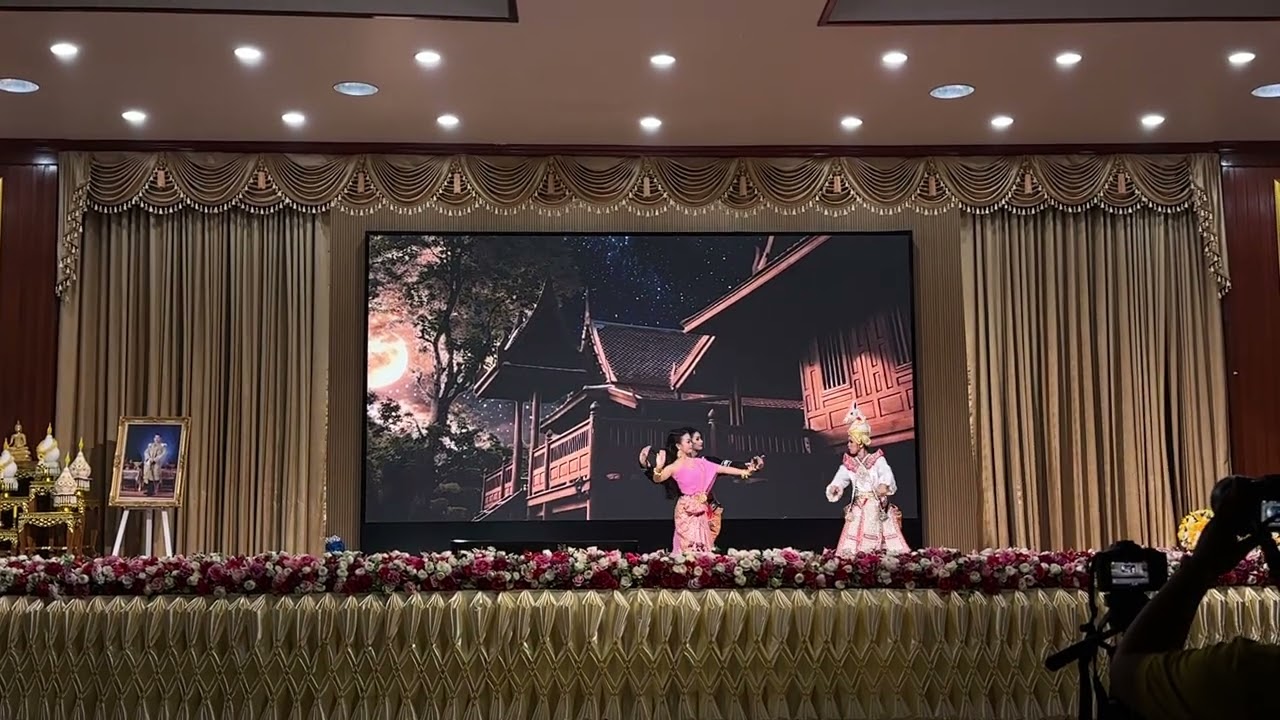 การแสดงละครเสภาเรื่อง ขุนช้าง ขุนแผน ตอน ขุนแผนขึ้นเรือนขุนช้าง พานางวันทองหนี โรงเรียนดัดดรุณี