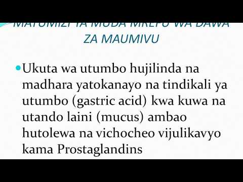 Video: Ng'ombe Wakati Mfadhaiko: Vidonda Vya Tumbo, Sehemu Ya 2