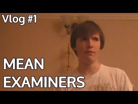 EXAMINERS ARE MEAN! [Vlog #1]