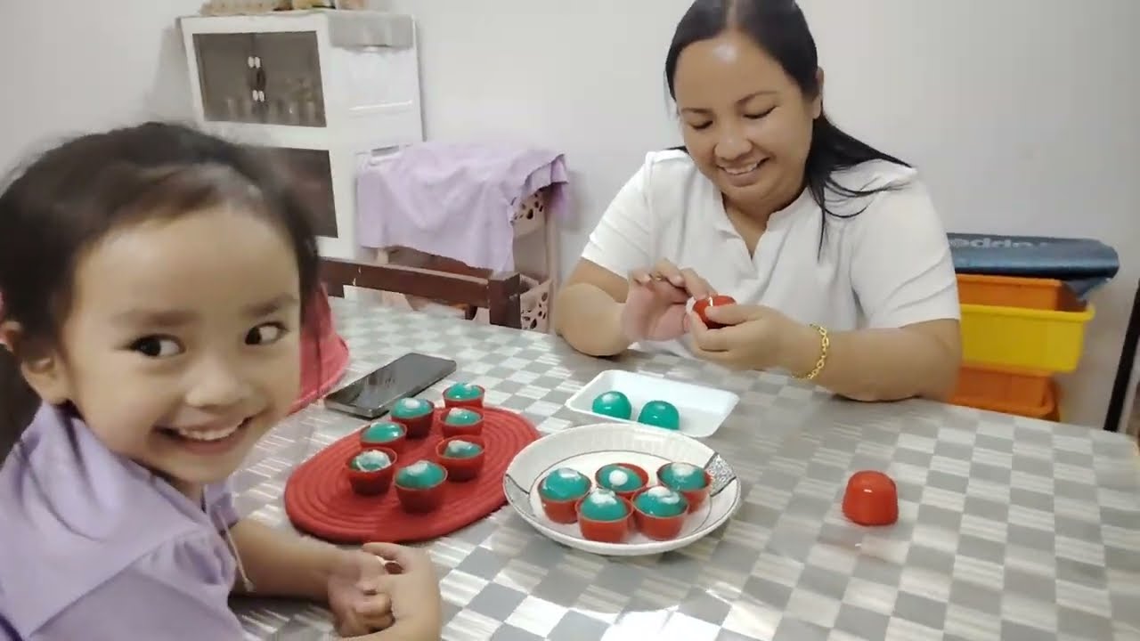 Kuih Thailand ll Anak cakap macam slime 