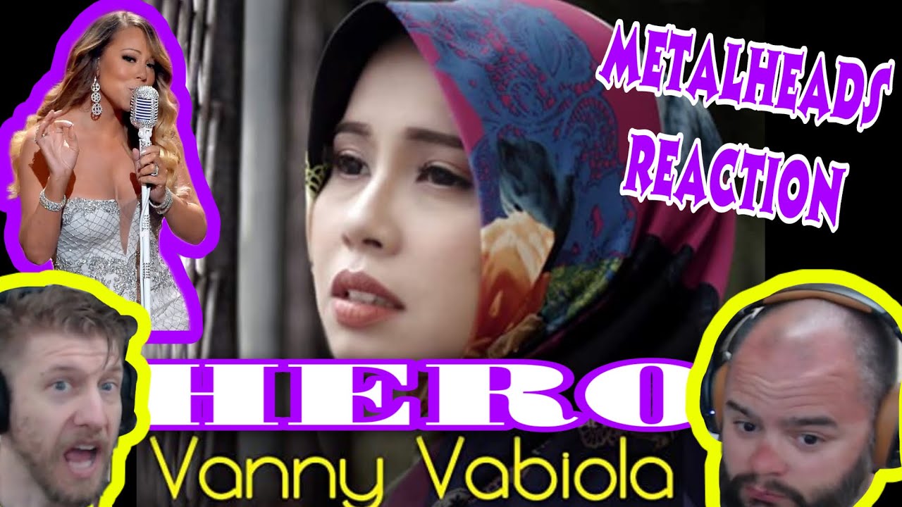 Vanny Nails Mariah ! | VANNY VABIOLA - HERO ( Mariah Carey Cover ) Metalheads Reaction