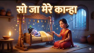 सो जा मेरे कान्हा | Soothing Hindi Lori for Baby Sleep | Krishna Lullaby | New Lori 2025 screenshot 2