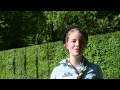 Mathilde cheftaine guide chez les guides et scouts deurope