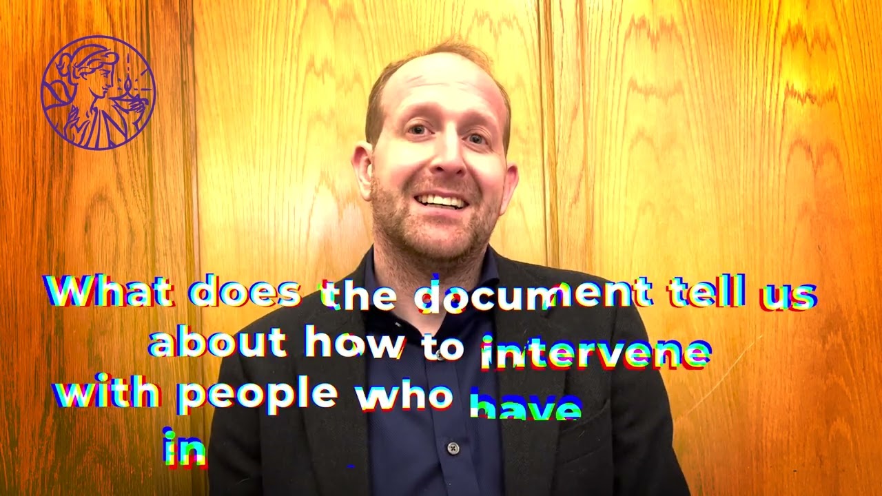 Dr Alan Underwood at the launch of guidance for those working with people who engage in stalking