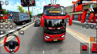 Bintang Utara Cortas 36 Bus Carrying Passengers Out of the Terminal Toward the Port with Smooth S... screenshot 5