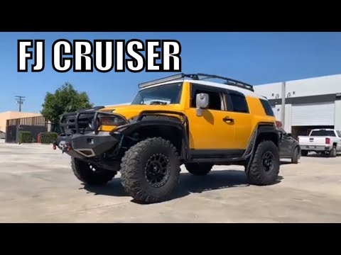 Toyota 4runner Fj Cruiser On 36 Tires Youtube