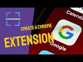 Create a chrome extension