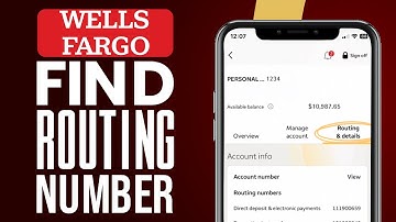 How To Find Wells Fargo Routing Number On App (2025) Simple Steps!