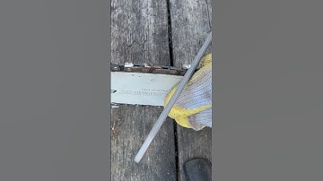 How to Sharpen Chainsaw Chain !!! #diy #tools #chainsaw