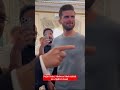 Najm Sethi, Shaheen Shah Afridi in a lighter mood