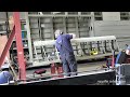 Video 205 Restoration of Lancaster NX611 Year 6.  Work on going on all fronts.