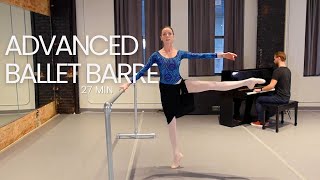 BALLET BARRE ADVANCED with TLB Master Trainer Katie Boren 🩰 | Train Like a Ballerina screenshot 5