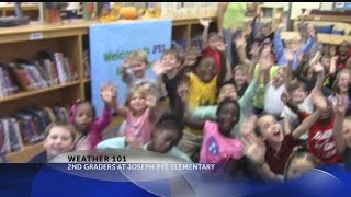 Rob Fowler visits the 2nd graders at Joseph Pye Elementary School