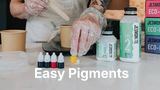 How to Cast Jesmonite® AC100 with Liquid Pigments