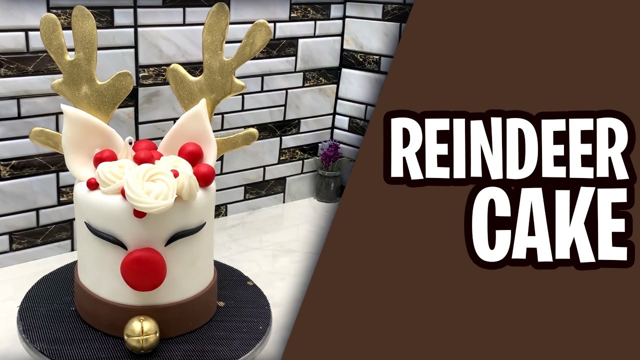 Quick & Easy Reindeer Cake - Creative Birthday Cake by 