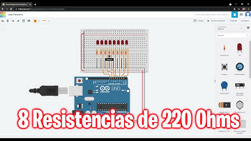 ¡El auto increíble! | Electrónica | Secuencia con LEDs | Tinkercad