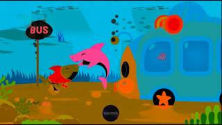Baby Shark Brooklyn -KRENG! KRENG! BABY SHARK ENTERS THE SHARK BUS!??(Sponsored by: Preview2 Effect)