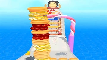 Pancake Run Game  Level 1 - 20 | Android, iOS Gameplay walkthrough