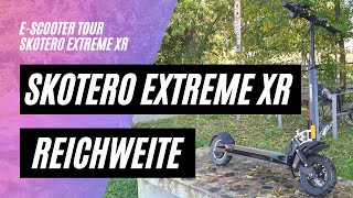 🛴 Skotero Extreme XR 🏆 Reichweitentest. Kann er den Wizzard schlagen? Duell der 26AH E-Scooter