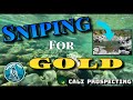 Looking for gold underwater (sniping)
