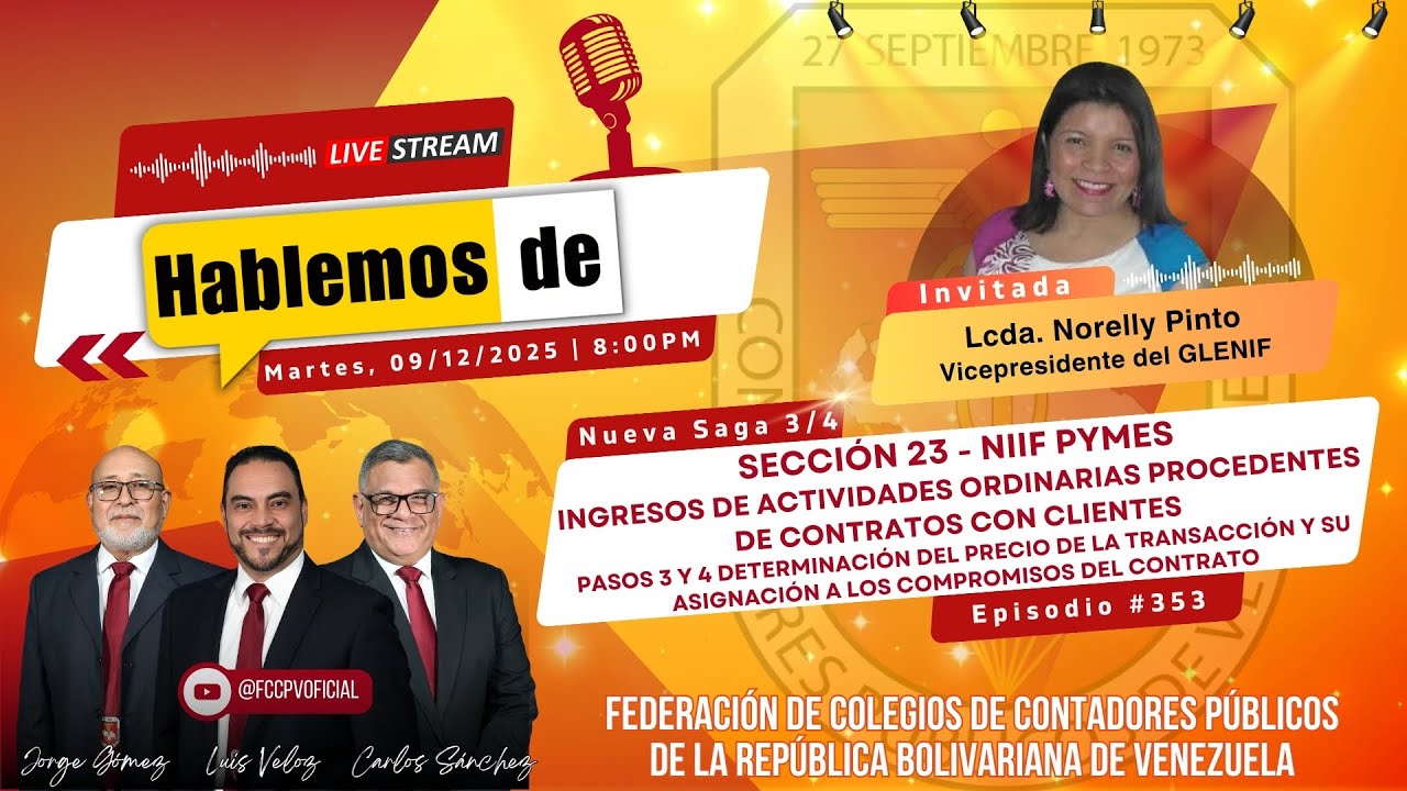HABLEMOS DE: Sección 23 - NIIF PYMES, Pasos 3 y 4.