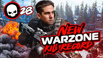 *NEW* WARZONE RECORD! 28 KILL GAME WITH THE MOST OVERPOWERED MP7 CLASS! (WARZONE)
