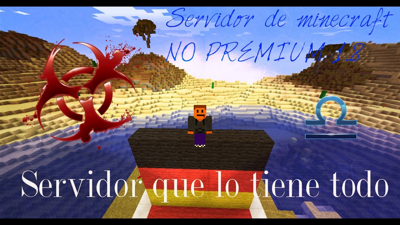Servidor de minecraft CUBECRAFT NO PREMIUM 1.8 (2017) - BlocksMC - YouTube
