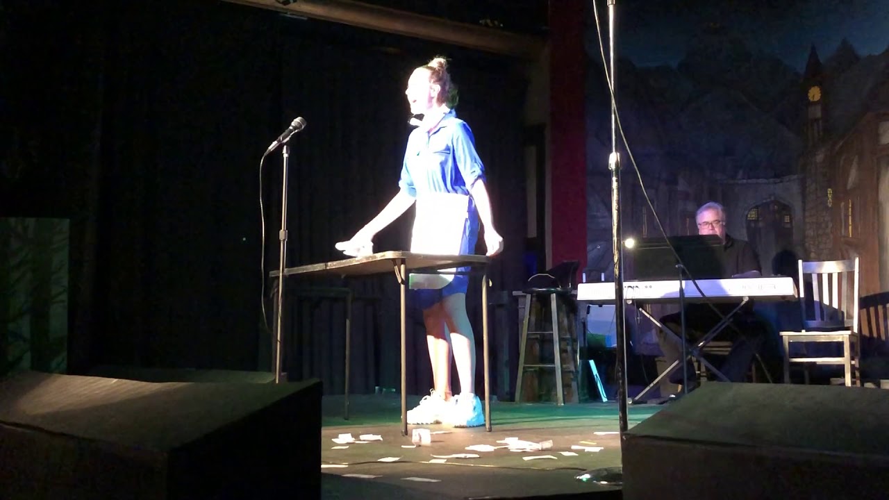 Sophia Bertolino   Alfresco variety show   I Didnt Plan It from musical Waitress