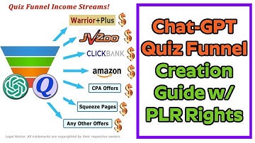 ChatGPT Quiz Funnel Creation PLR Review Bonus - Step-by-Step ChatGPT Quiz Funnel Tutorials Ever